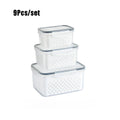 Kit Potes Organizadores para Geladeira