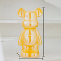 Estátua Decorativa Ursinho Bear Brick em Cerâmica