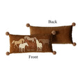 Capa de Almofada Cavalo Retangular