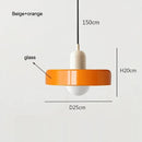 Lustre Pendente de Vidro Estilo Bauhaus Nórdico