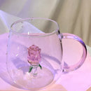 Copo de Vidro 3D Transparente