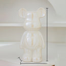 Estátua Decorativa Ursinho Bear Brick em Cerâmica