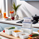 Kit com 2 Potes Herméticos para Alimentos