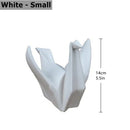 Escultura Pássaro Origami em Cerâmica