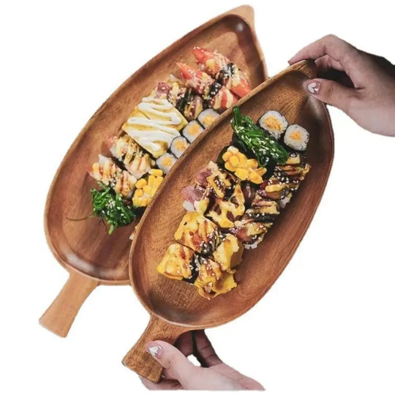 Bandeja Folha em Madeira