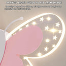 Luminária Borboleta Rosa de Parede