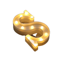 Luminária LED Letras e Números