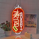 Placa Neon LED Sushi