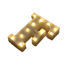 Luminária LED Letras e Números