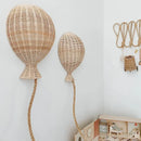 Balão Decorativo de Parede em Bambu e Rattan