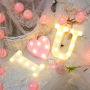 Luminária LED Letras e Números