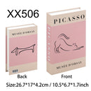 Livros Decorativos de Luxo com Caixa Organizadora