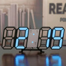 Relógio Digital LED de Mesa e Parede