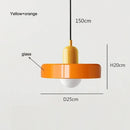 Lustre Pendente de Vidro Estilo Bauhaus Nórdico