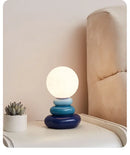Abajur LED Pedras Coloridas