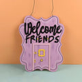 Porta-Chaves de Parede Estilo Vintage FRIENDS