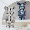 Estátua Decorativa Ursinho Bear Brick em Cerâmica