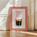 Quadro Decorativo Coffee Club