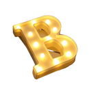 Luminária LED Letras e Números