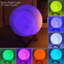 Luminária LED Lua Galaxy
