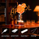 Placa Neon LED Aperol Spritz