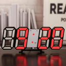 Relógio Digital LED de Mesa e Parede