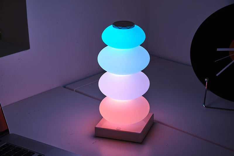 Luminária de Mesa LED RGB Touch