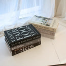 Livros Decorativos de Luxo com Caixa Organizadora