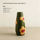 Vaso Decorativo Wabi-Sabi em Cerâmica