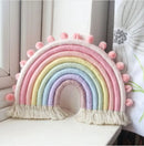 Arco-Íris Decorativo de Parede em Tecido