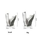 Escultura Pássaro Origami em Cerâmica
