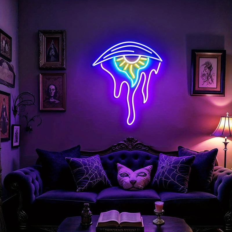 Letreiro Neon Olho Místico LED