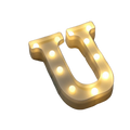Luminária LED Letras e Números