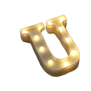 Luminária LED Letras e Números