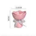Vaso Rosa em Cerâmica