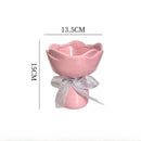 Vaso Rosa em Cerâmica