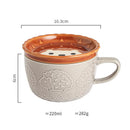 Caneca de Cerâmica com Tampa