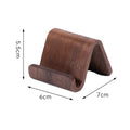 Suporte de Madeira para Celular