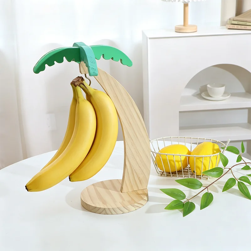 Suporte para Bananas em Madeira