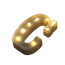 Luminária LED Letras e Números
