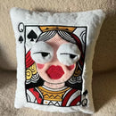Almofada Decorativa Bordada Cartoon