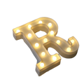 Luminária LED Letras e Números