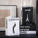 Livros Decorativos de Luxo com Caixa Organizadora