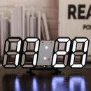 Relógio Digital LED de Mesa e Parede