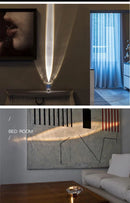 Luminária de Mesa LED Olho do Céu em Cristal
