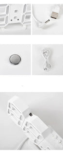 Relógio Digital LED de Mesa e Parede