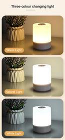 Abajur LED de Mesa Recarregável