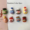 Kit 8 Ímãs de Geladeira Comidinhas