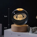Luminária LED Bola de Cristal 3D