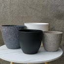 Vaso para Plantas com Acabamento Pedra Fosca
